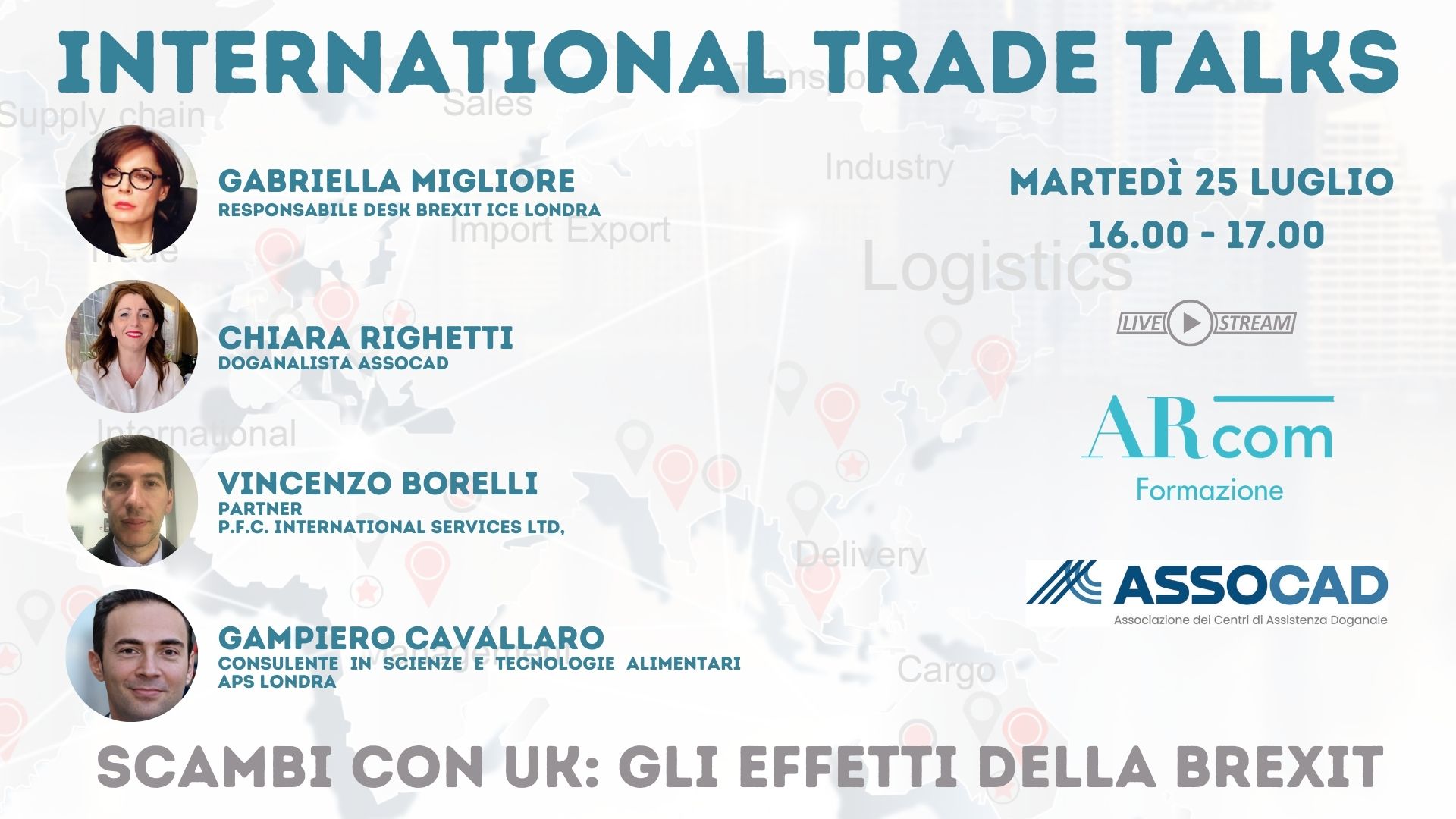 International Trade Talks - Scambi con UK: gli effetti della Brexit