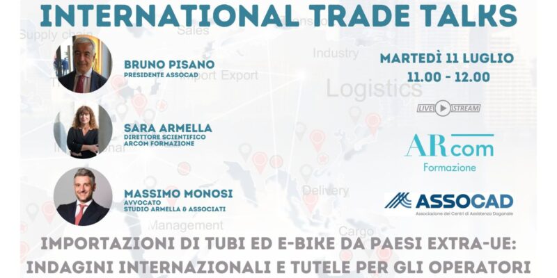 ITT 11 luglio ebike tubi indagini olaf