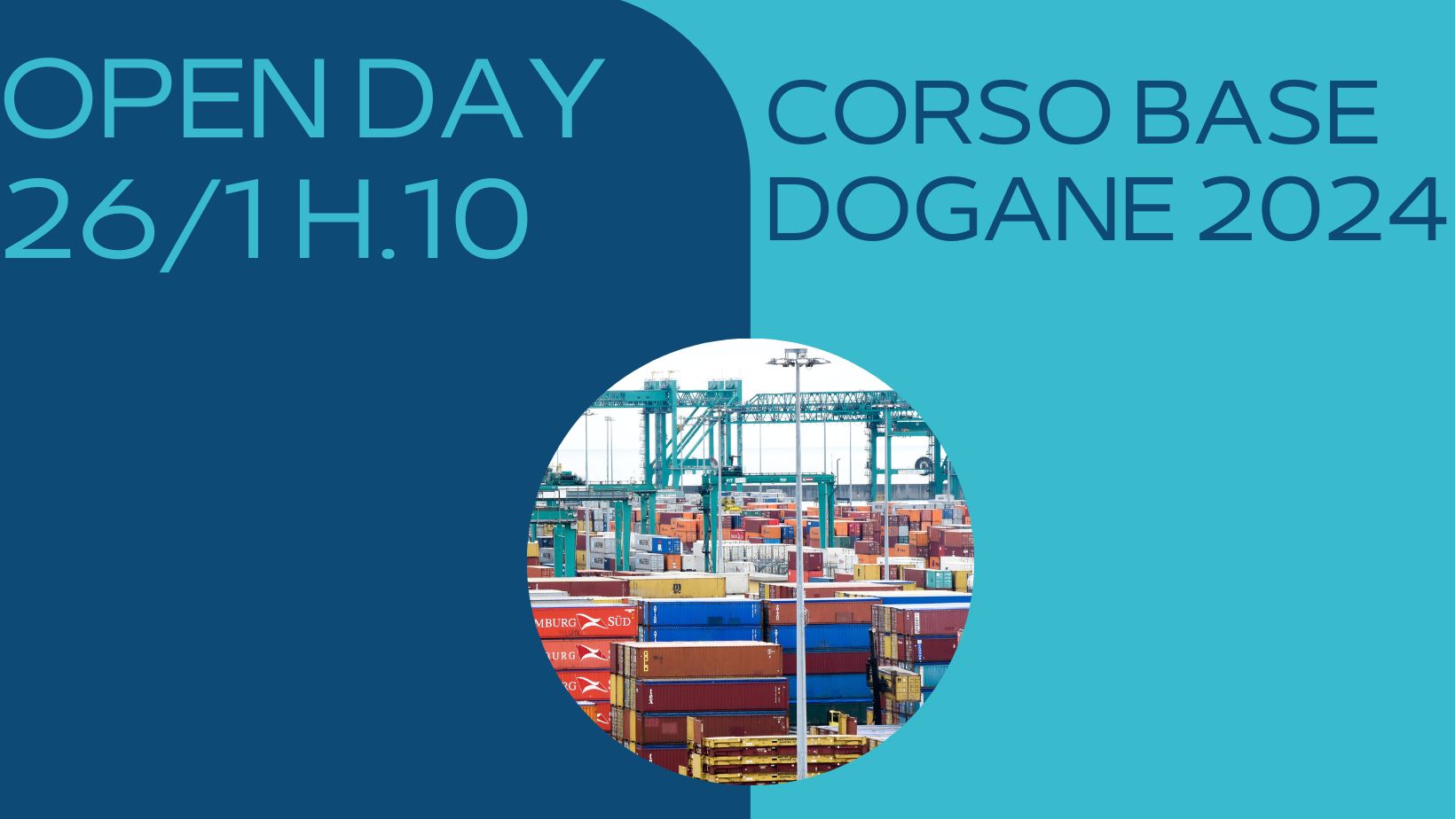 Terza Edizione Corso Base Dogane 2024 open day