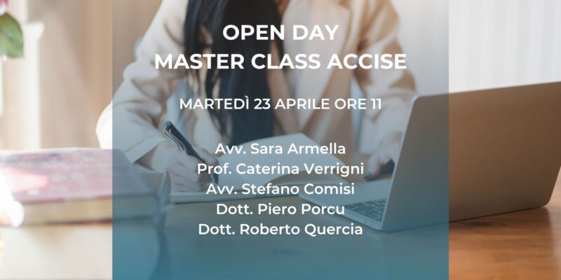 Open day master class accise