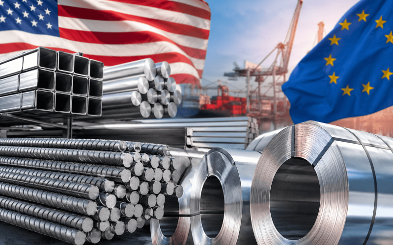 Dazi USA su acciaio e alluminio: impatto sul commercio tra Stati Uniti e Unione europea