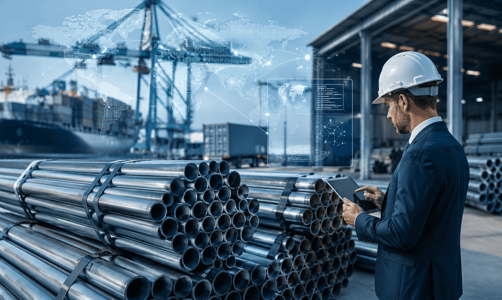 Origine doganale e trasformazione sostanziale di tubi in acciaio nel commercio internazionale