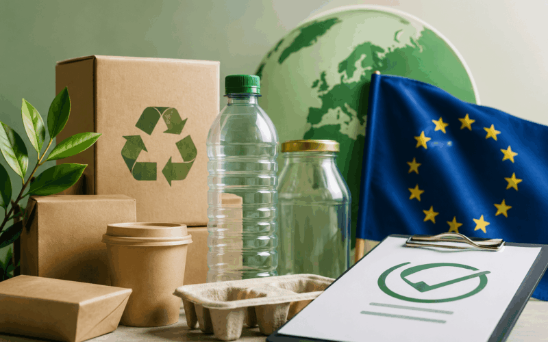 Imballaggi sostenibili e riciclabili secondo il PPWR e il Regolamento UE 2025/40, approfondimento del Centro Studi ARcom Formazione