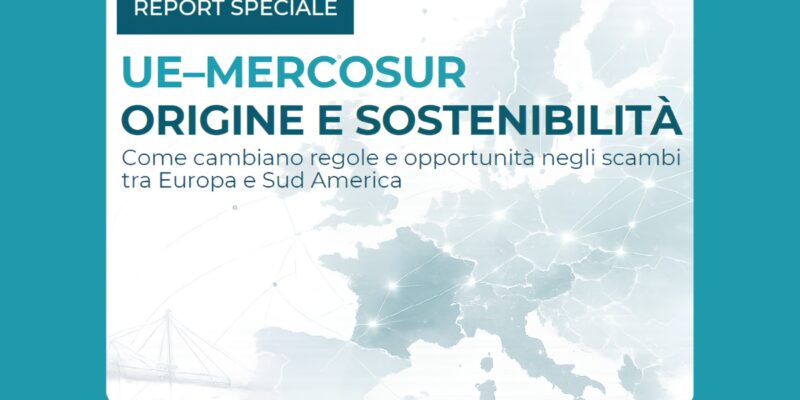 copertina report speciale UE Mercosur - Centro Studi ARcom