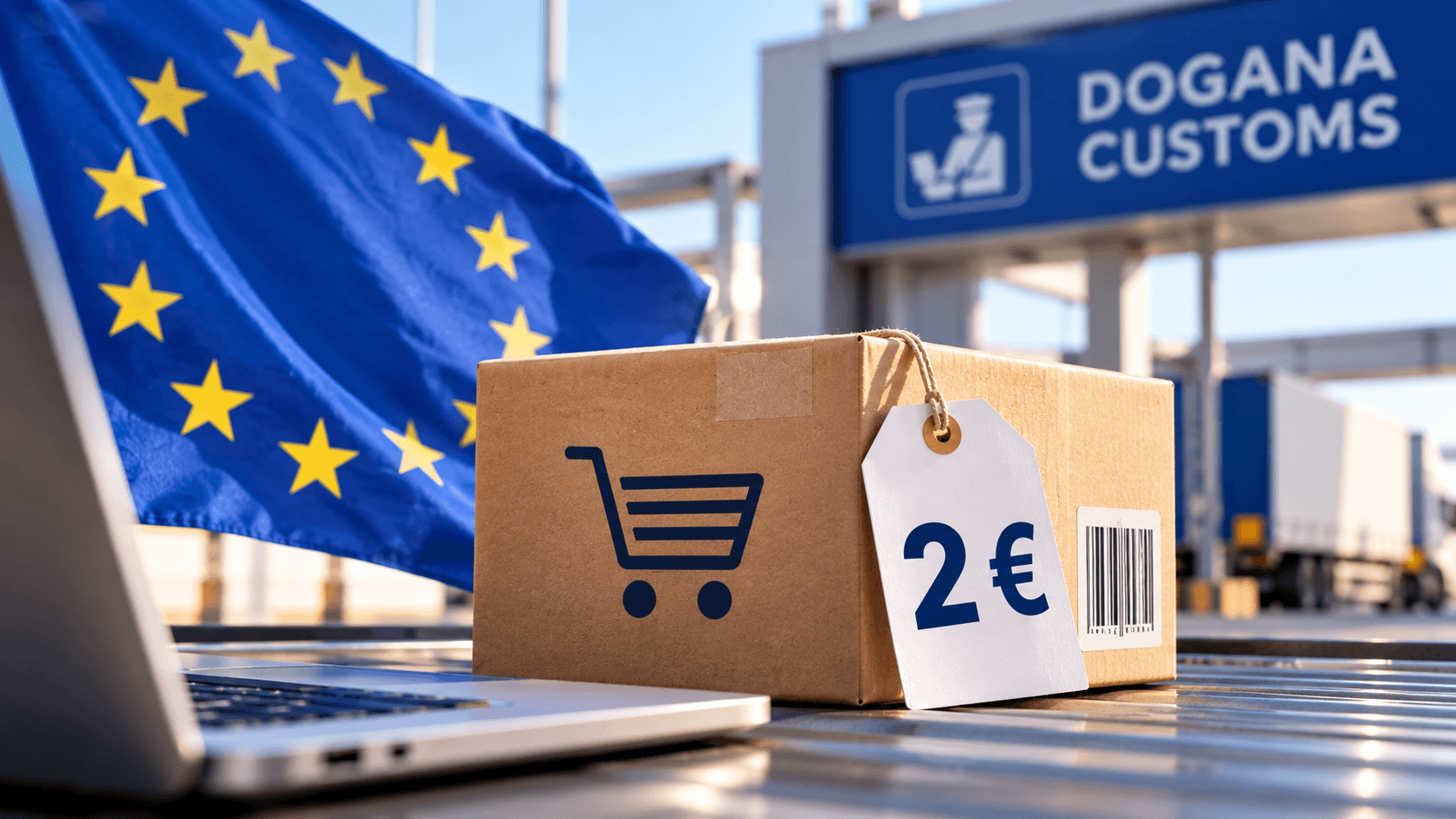 Handling fee europea di 2 euro per articolo sulle importazioni e-commerce extra-UE